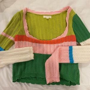 PacSun crochet beach top